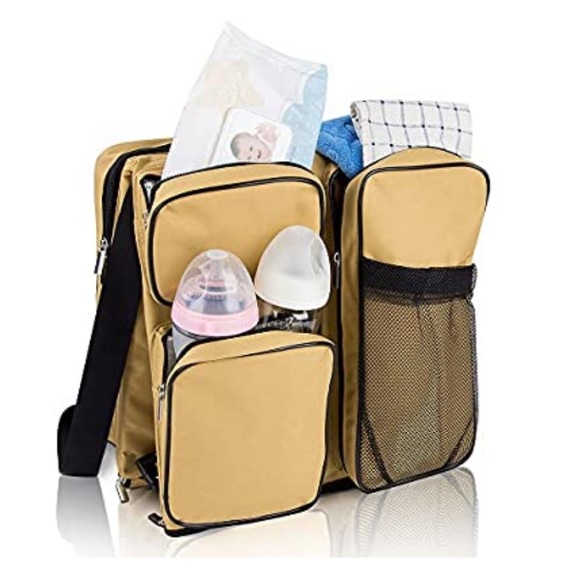 3 in 1 Diaper Bag Bassinet & Changing Station - Picture 1 of 12